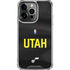 NBA Utah Jazz Jersey iPhone 16 Pro Max Clear Case